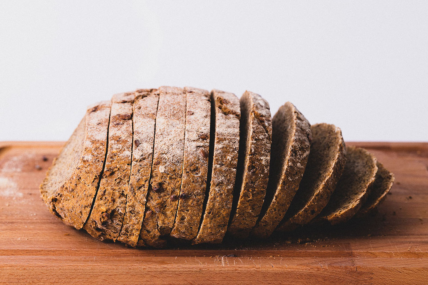 Freshly baked bread for sale